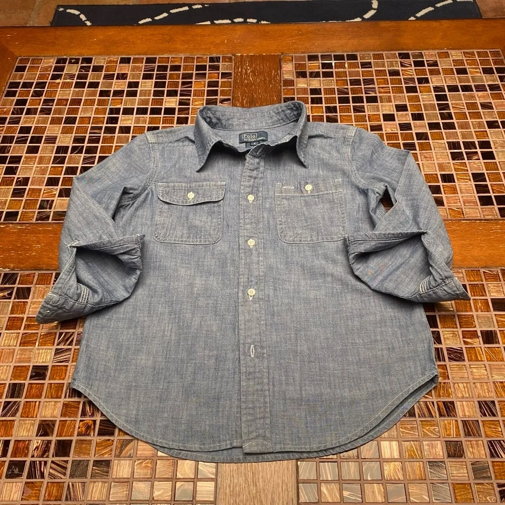 Ralph Lauren Chambray Boys Shirt